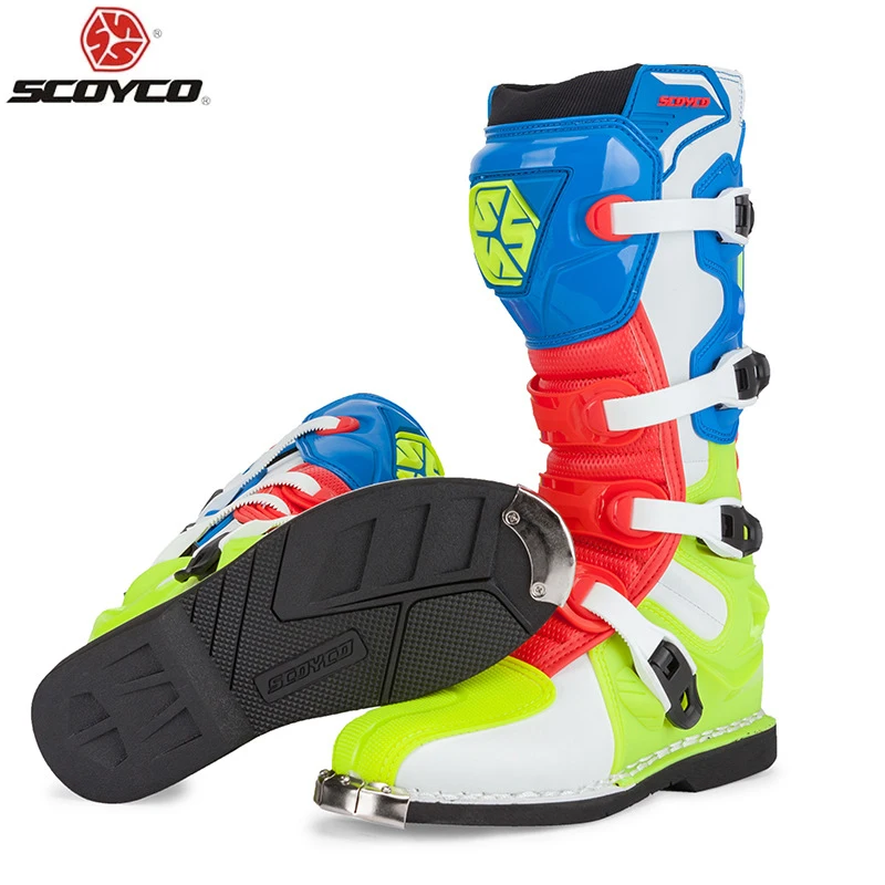bereik symbool Lounge Faux Leather Motocross Boots | Off-road Motocross Boots | Motocross Boots  Scoyco - Shoes - Aliexpress