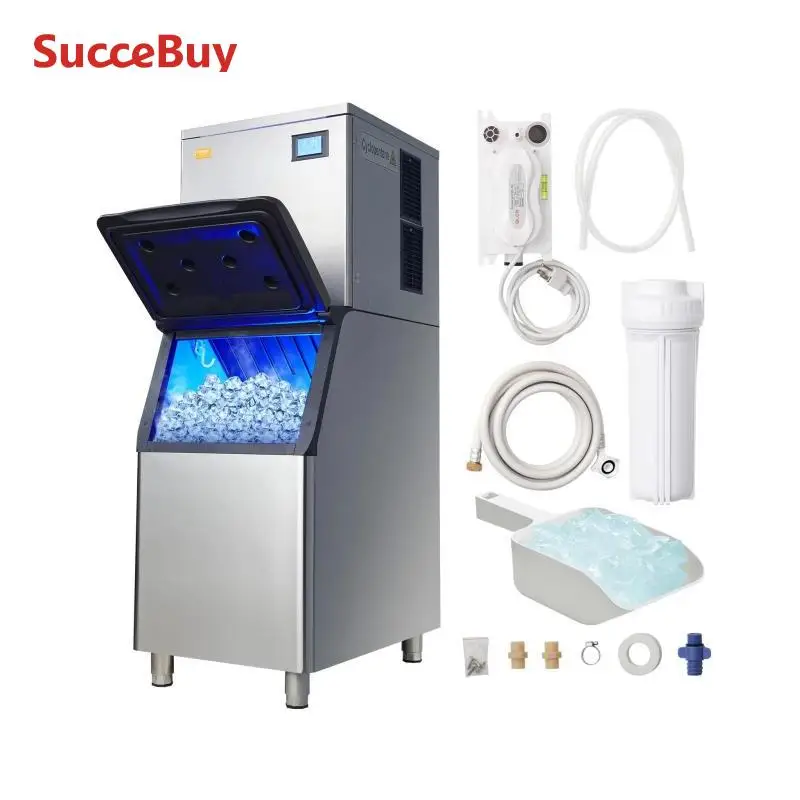 VEVOR Commercial Ice Maker 400LBS Fast Ice Production