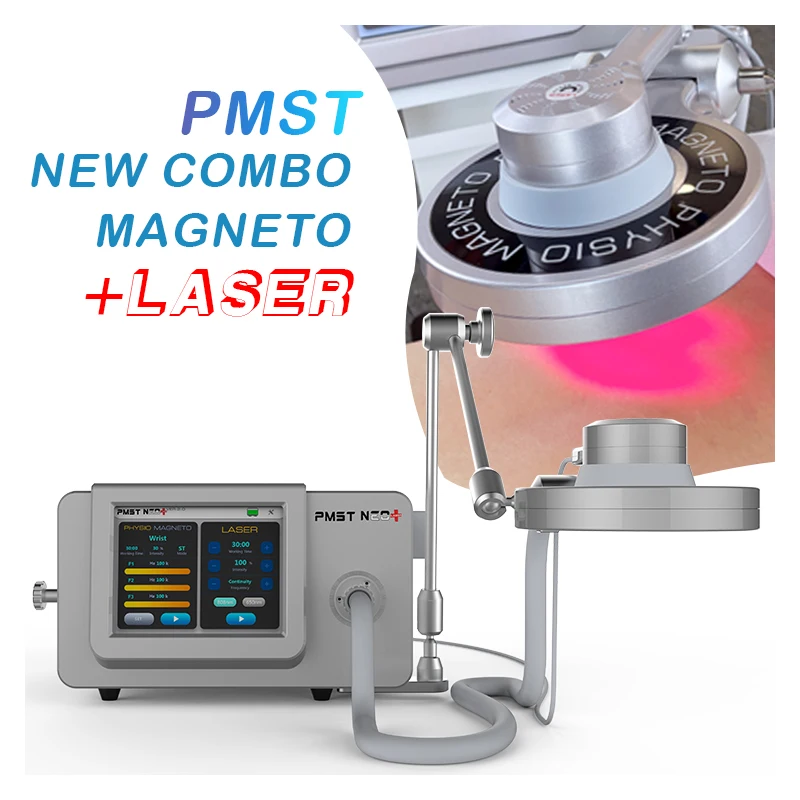 Pemf Physio Magneto Combina La Macchina Per Fisioterapia Laser A Freddo 650Nm 808Nm Per Alleviare Il Dolore