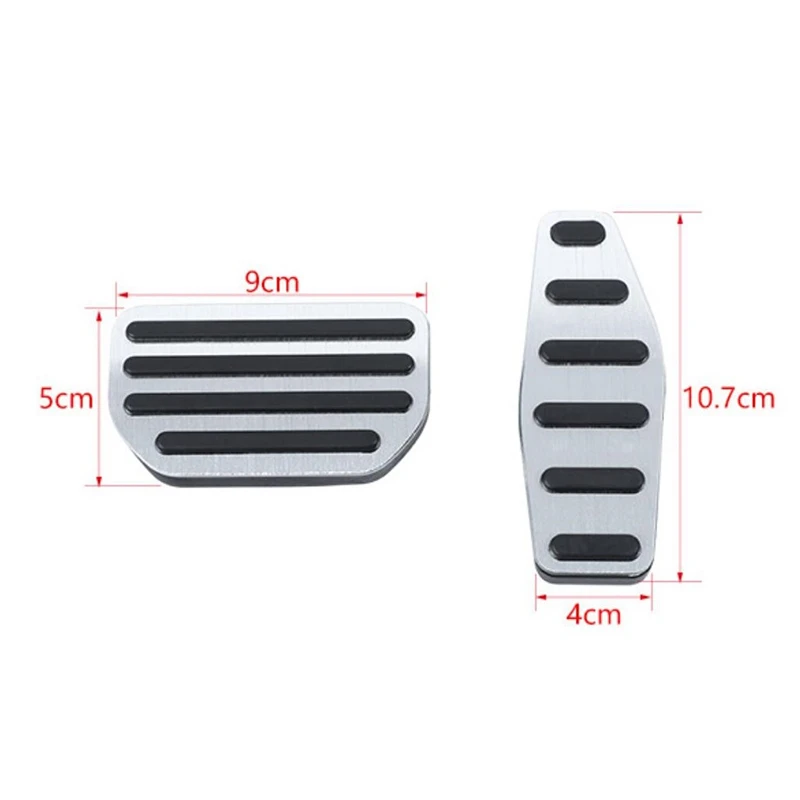 Car Accelerator Brake Foot Pedals Covers For Suzuki Jimny 2010 2011 2012 2013 2014 2015