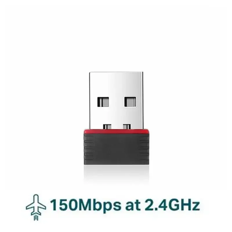 PC 데스크탑 컴퓨터용 미니 USB 무선 와이파이 어댑터, 와이파이 네트워크 LAN 카드, RTL8188 어댑터, 150Mbps, 802.11b/g/n