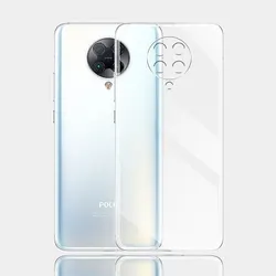Ultra-Thin Clear Silicon Soft Cover - Premium Protective Case for Poco F2 Pro (Clear Soft Case)