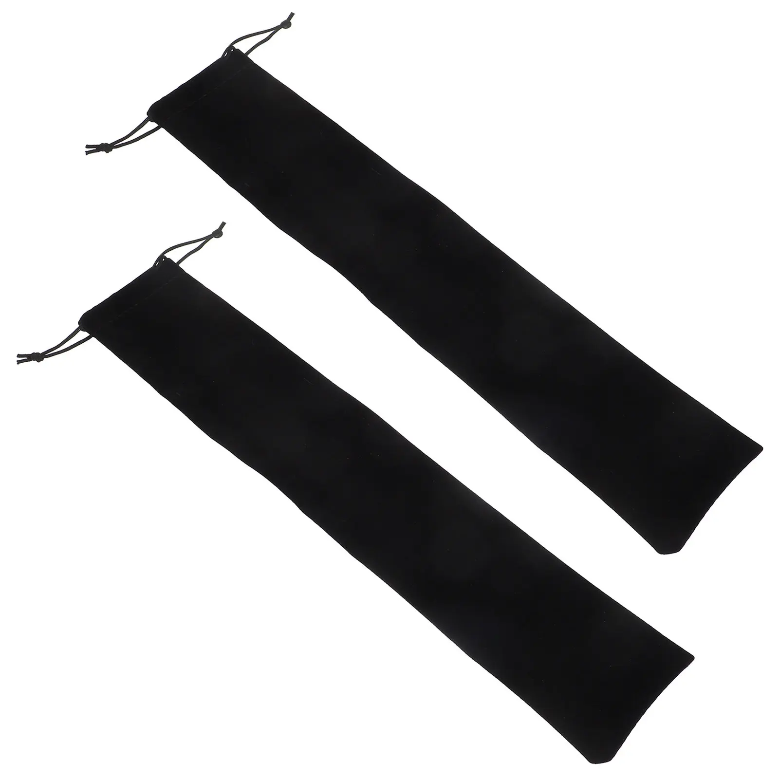 2Pcs 접이식 핸드 팬 보관 가방 부드러운 린트 드로스트링 파우치 여행용 주최자 소형 휴대용 팬 보호 핸드 팬 가방