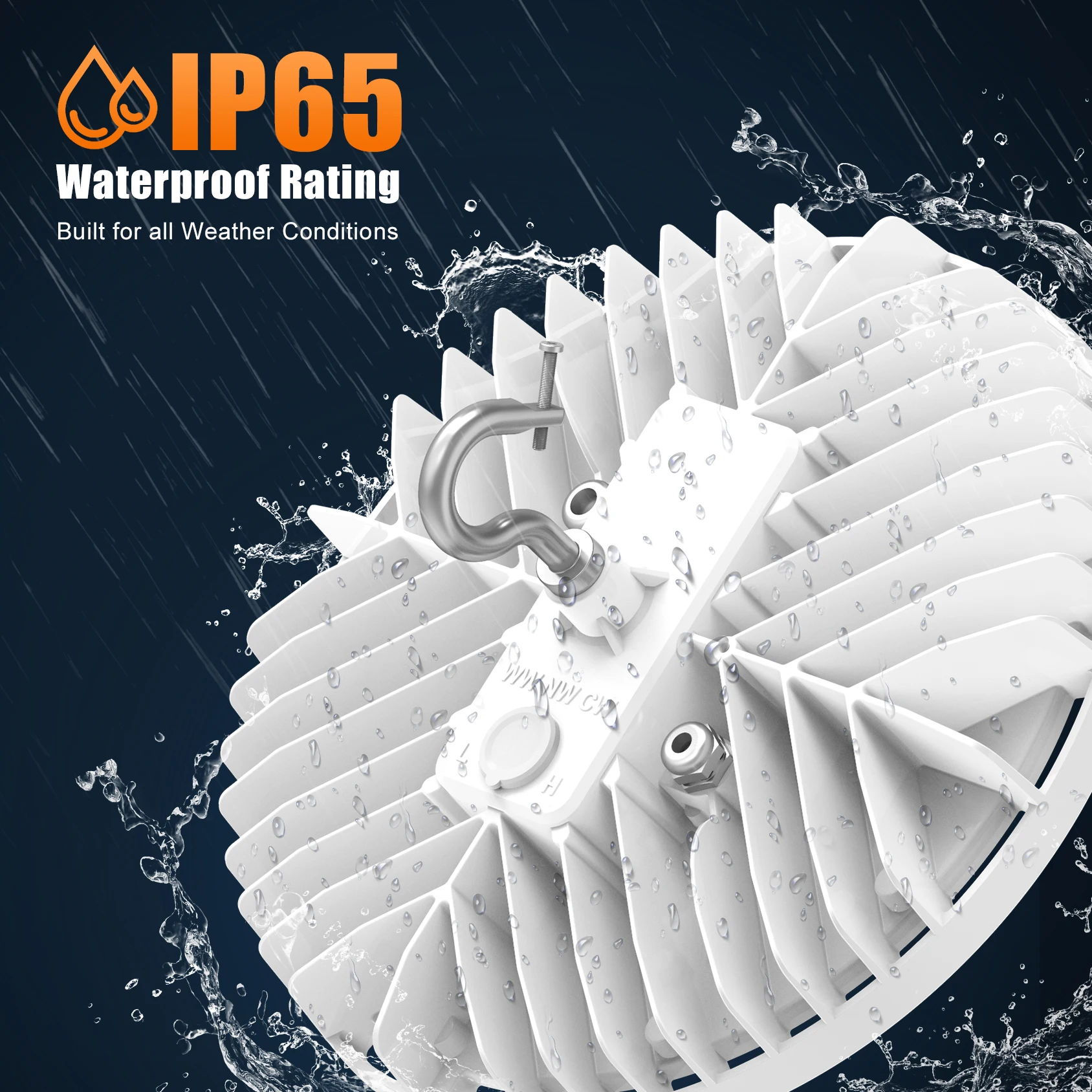Delivery from USA High Lumens Die-casting Aluminum Motion Sensor Wattage Adjustable LED UFO High Bay 150W 200W 300W 400W