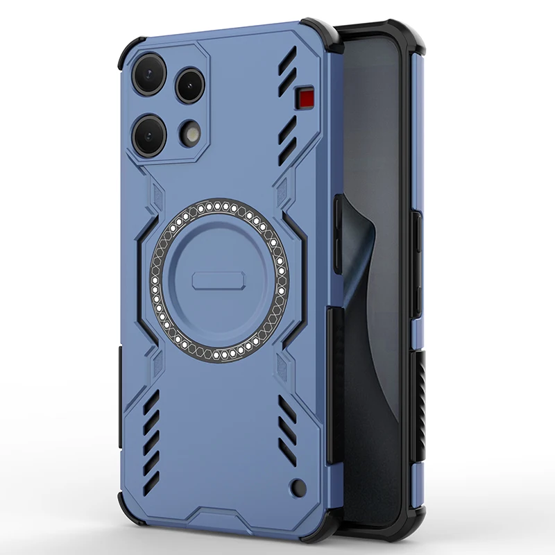 Magnetic Heat-Dissipation Shockproof Phone Case with Non-Slip Protection