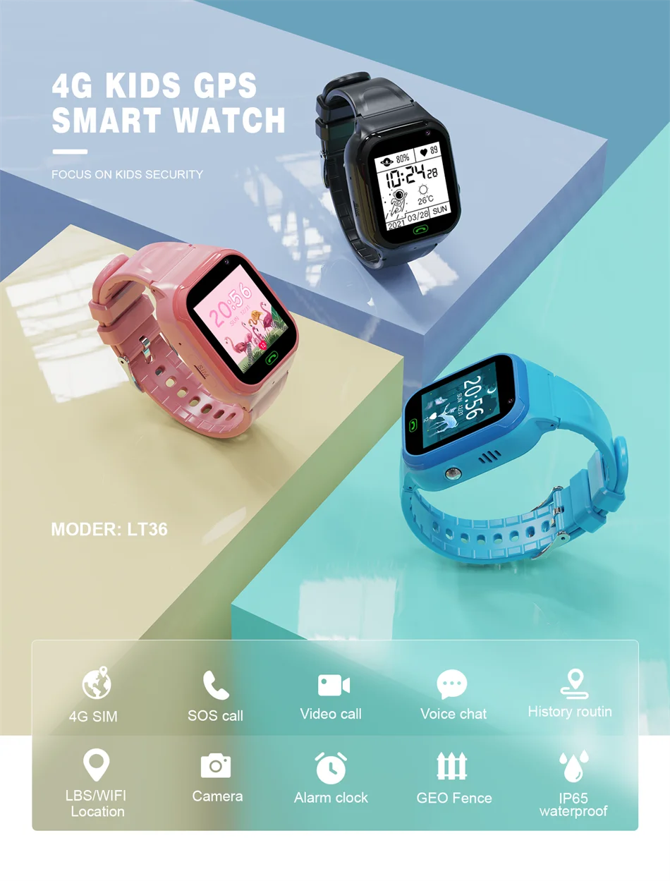 Tarjeta Sim Reloj De Ubicacion Para NiÃ±os Smartwatch Con Tarjeta