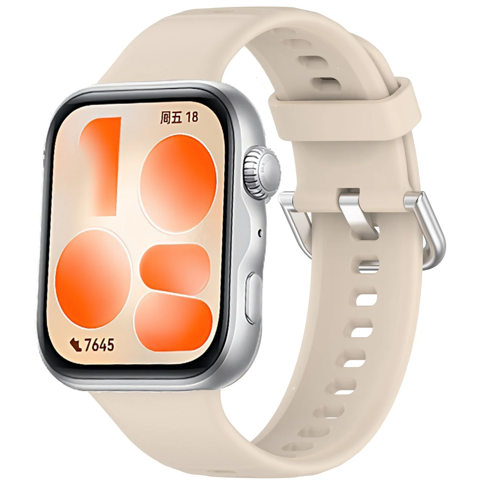 Premium Silicone Sports Strap Replacement