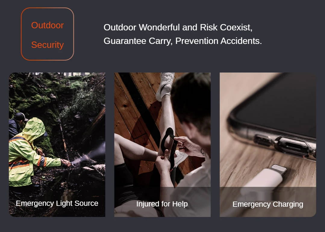 NexTool 6 In 1 Emergency Radio Hand Crank Portable Weather Radio with 4500mAh Power Bank