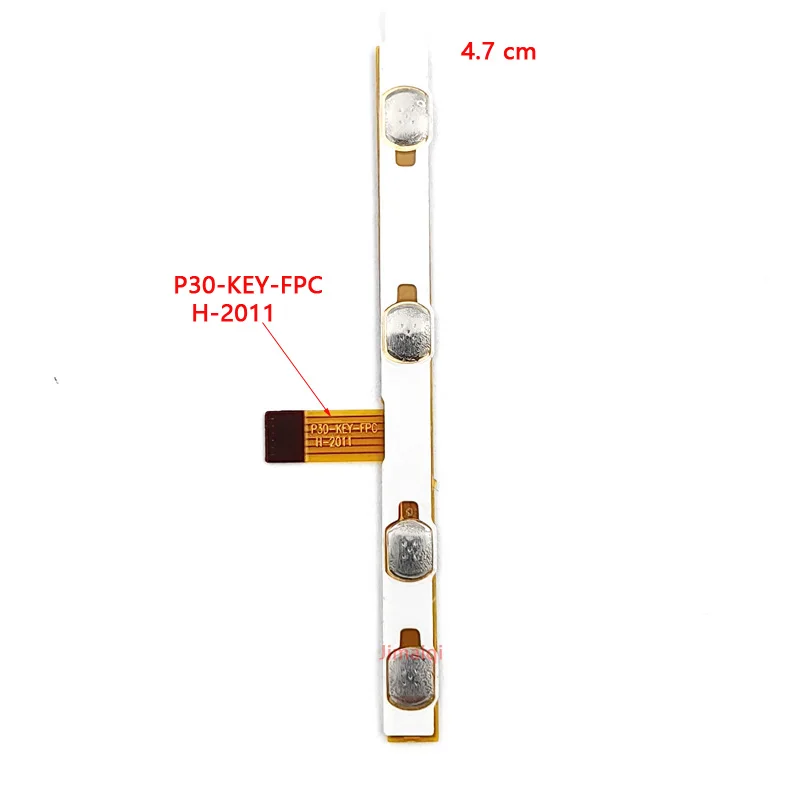 Switch on off Power Volume button Flex cable For P30-KEY-FPC H-2011 conductive flex with sticker replacement parts