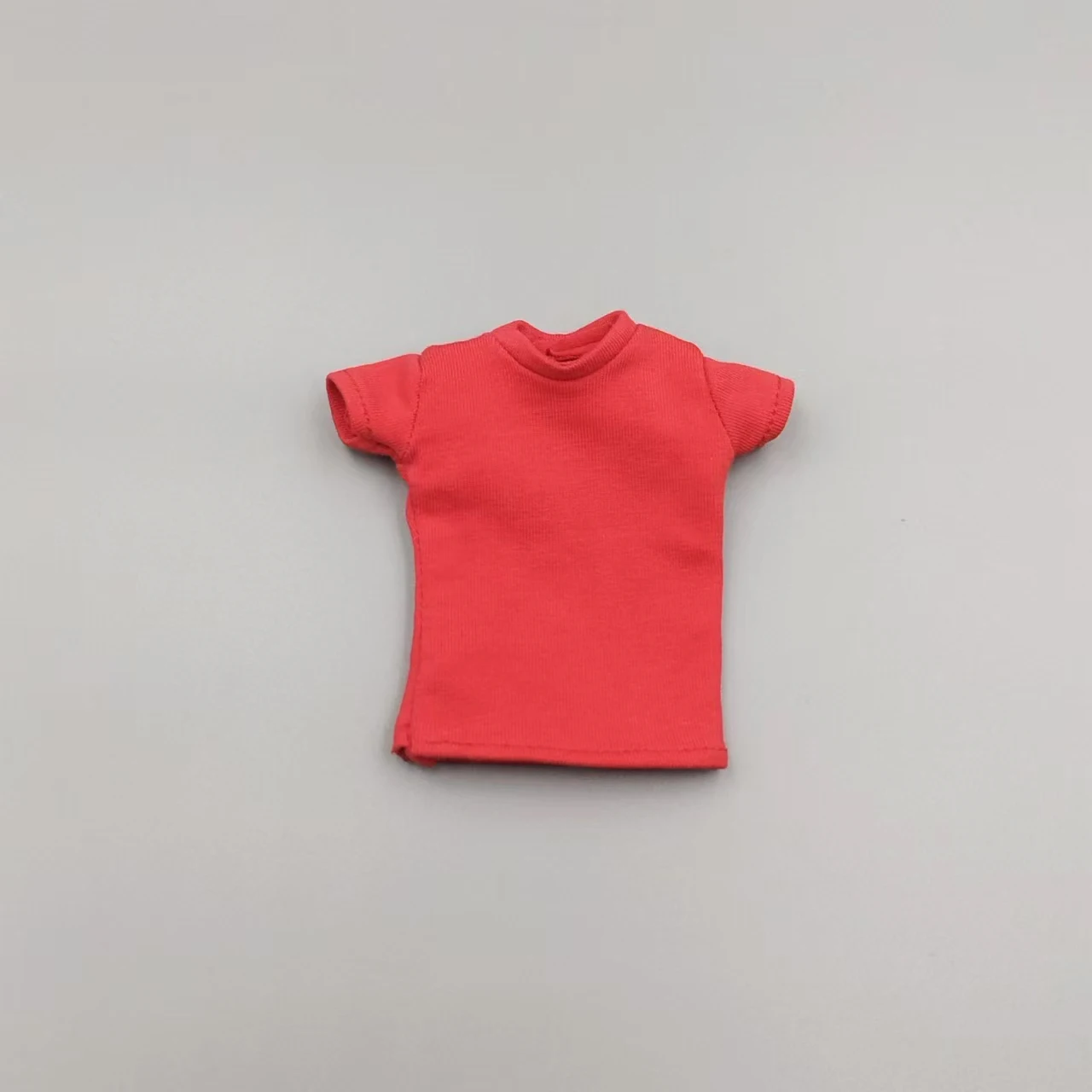 Black T-Shirt Accessory for 12 Action Figures (1/6 Scale)