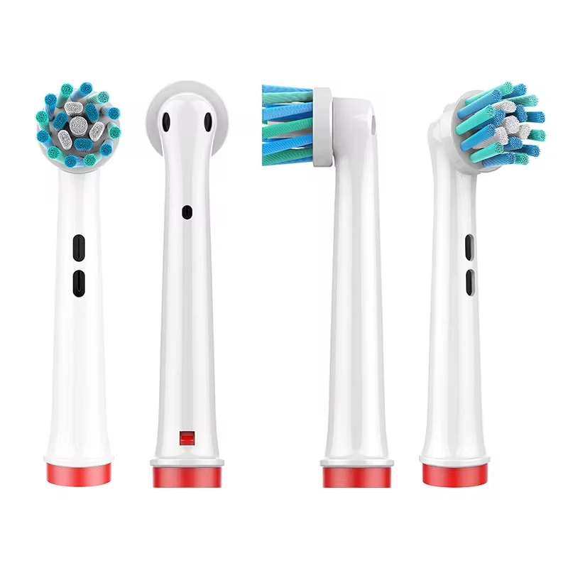 Replacement Toothbrush Heads 4pcs EB50 Cross Action Replacement Brush Heads For Oral B D12 D16 D100 3757 3709 pro3 pro1max electric toothbrush