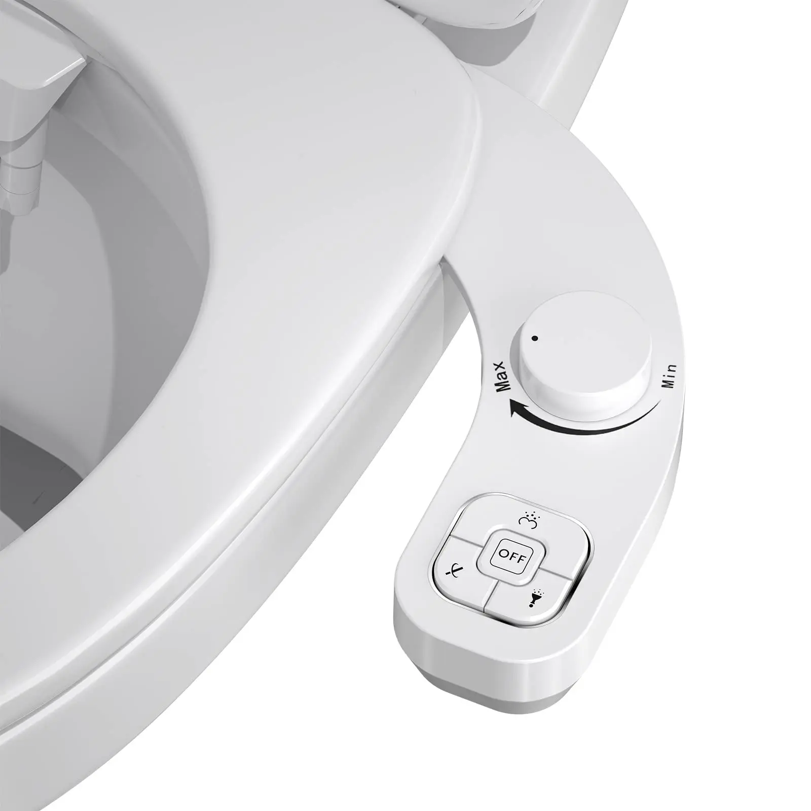 SAMODRA NonElectric LeftHand Bidet Self Cleaning Dual Nozzle