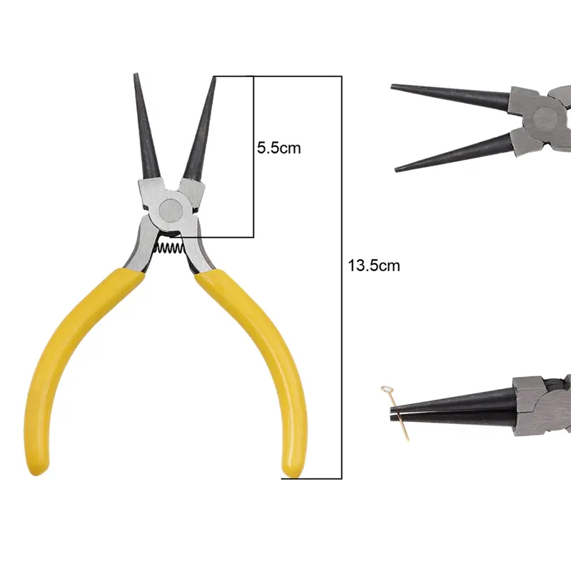 Multifunctional Hand Tools Jewelry Pliers with round Nose End - Cutting Wire Tool for DIY Handmade Jewelry Making Accessories - Image 18