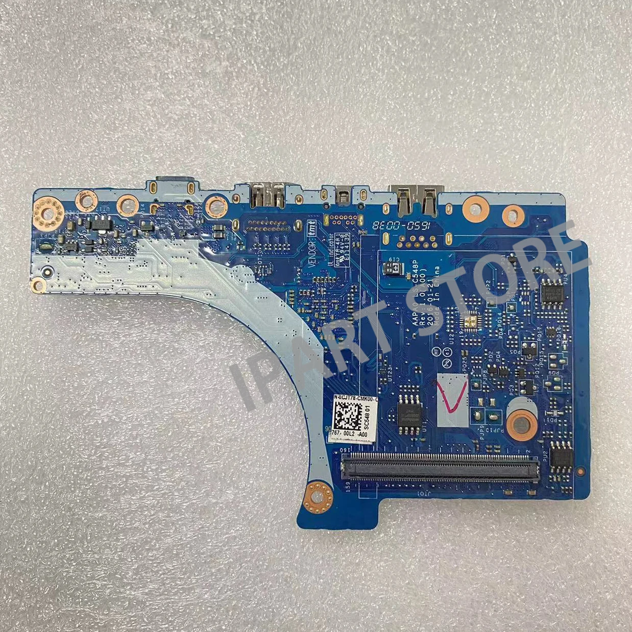 Usb Audio sd Card Reader para Dell dp io Board Dell Precision 15 7510 Aapa0 Ls-c548p Cn0cjt78 0cjt78 Cjt78 - Imagem 3