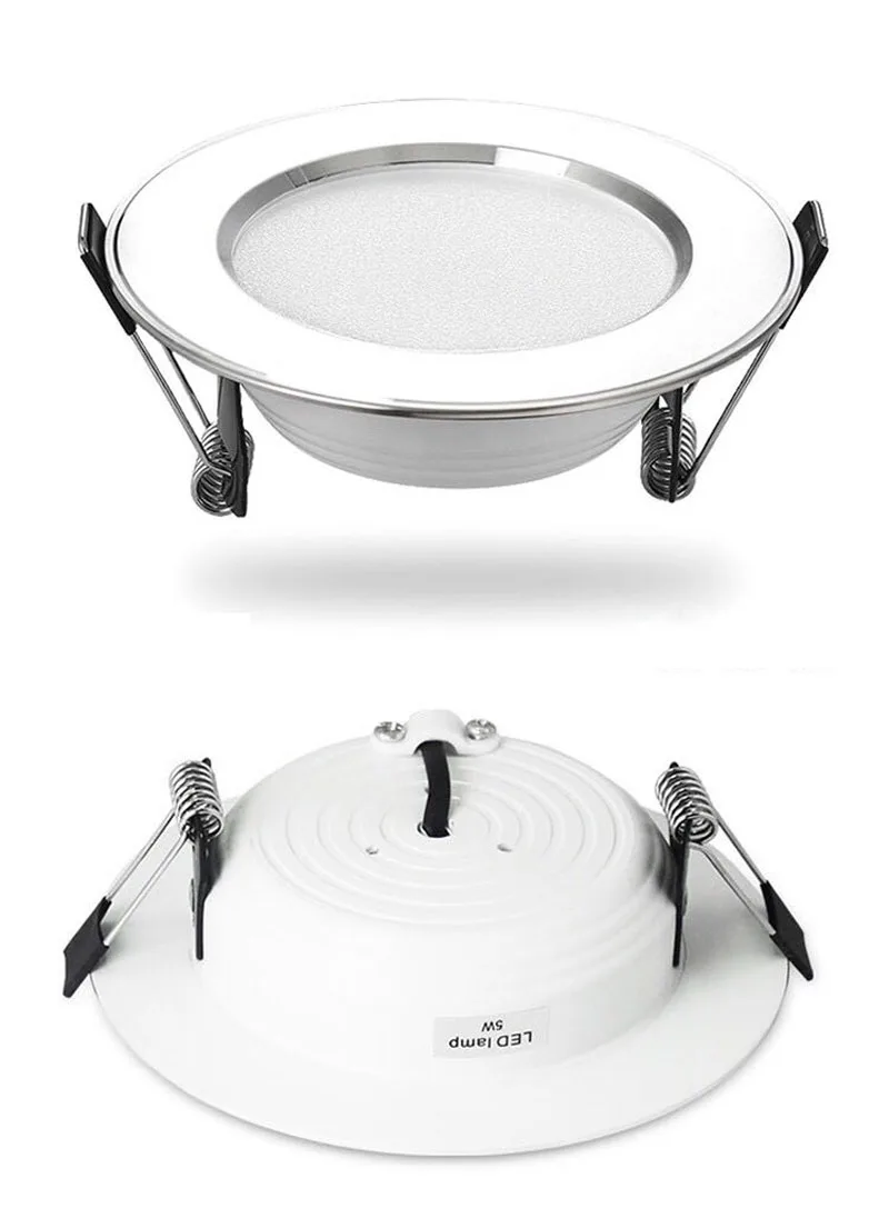 Description Picture 5 of itemDC12V LED downlight recessed ceiling light 3W 5W 7W 9W 12W LED spotlight panel light emits red blue green light