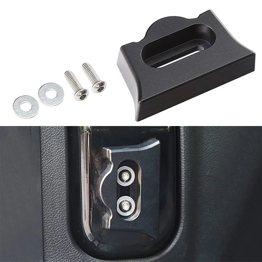 MOVOTOR 1 Pcs Car Accessories Black Tailgate Latch Bumper Stop Tailgate