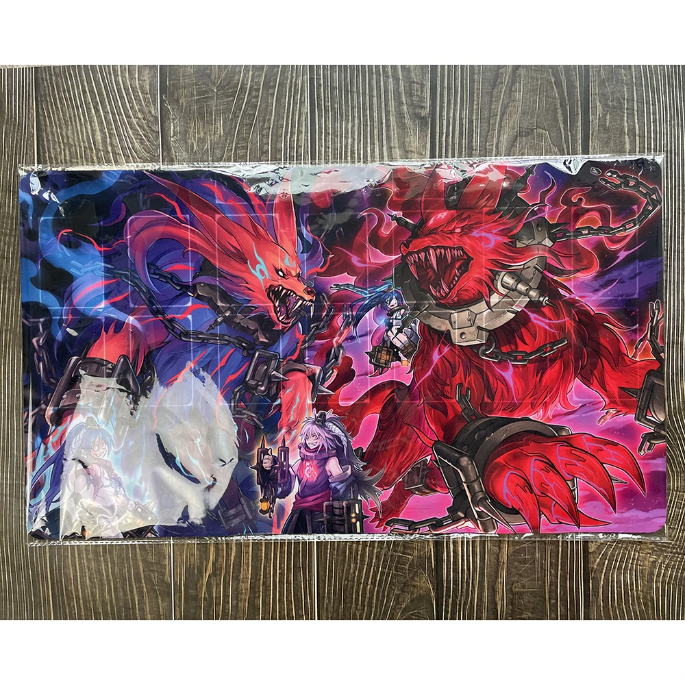 

YuGiOh Unchained Soul of Anguish Rage Trading Card Playmat YGO Pad KMC TCG Cardzone MAT-92