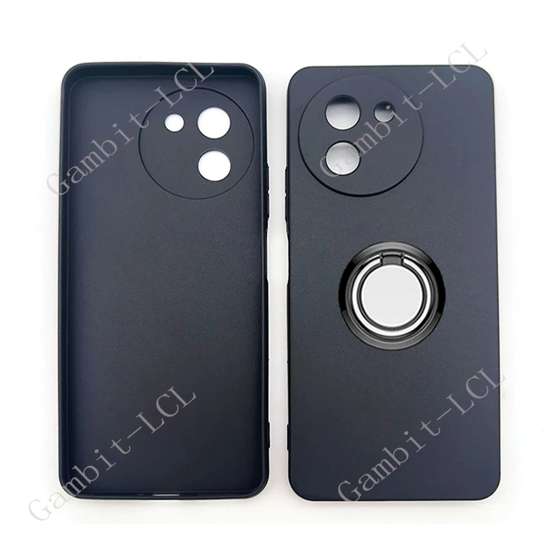 Doogee Note 5G Back Ring Holder Bracket Phone Cover - TPU Soft Silicone Case