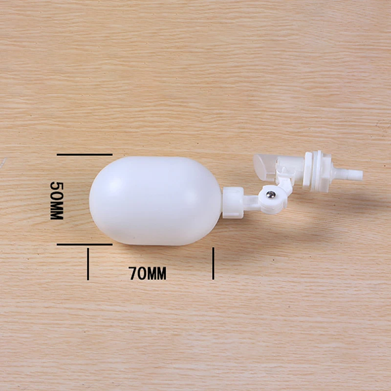 White Plastic Adjustable Auto Fill Float Ball Valve Aquarium Fish Tank