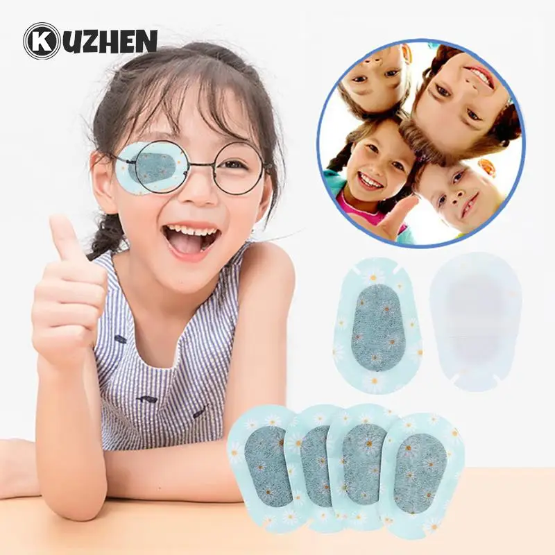 15/12pcs Kids Disposable Amblyopia Eye Patch Medical Adhesive Bandages