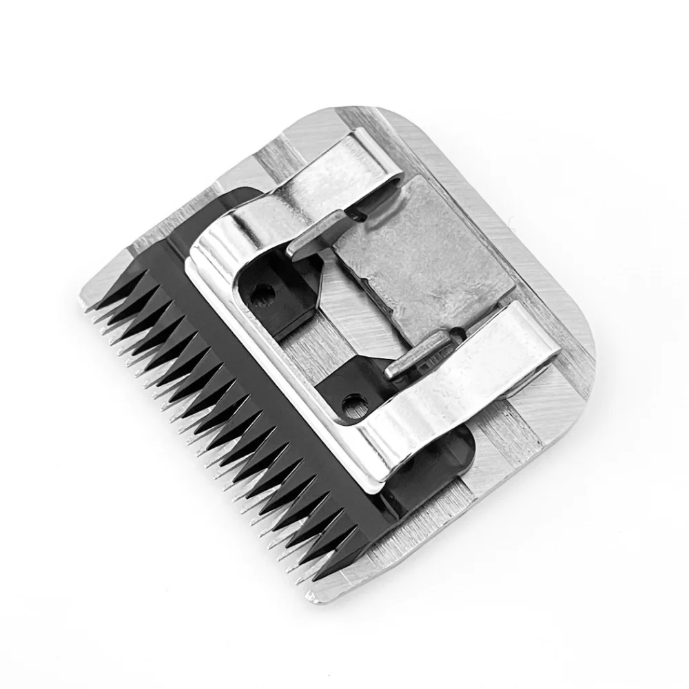 10pcs Made of Ceramic Blades Black Quick-feed Replacement Blades Compatible with Andis Oster A5 Wahl KM Series dog clipper blades clipper replacement parts