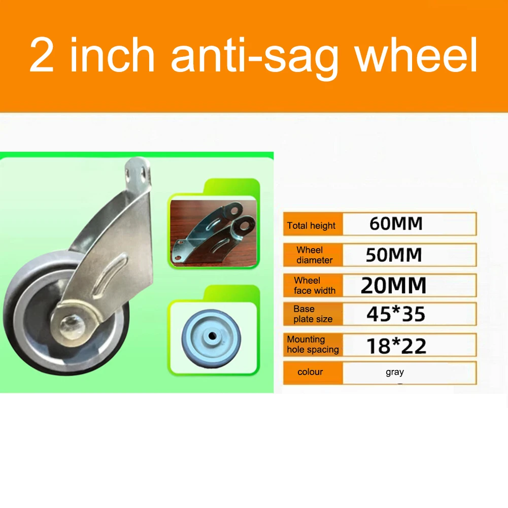1PC Möbel Caster Seite Montiert Mobile Tür Unterstützung Stille Moving Gate Rollen Haushalt Moving Tool Für Schrank Tür Tische – Detail 11