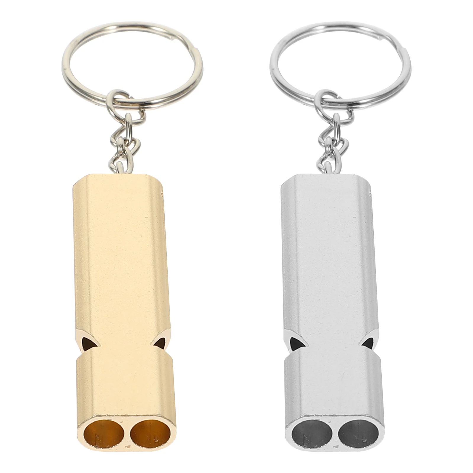

2 Pcs Training Whistle Portable Bird Accessory Aluminium Alloy Pigeon Supplies Tool Multipurpose Equipment