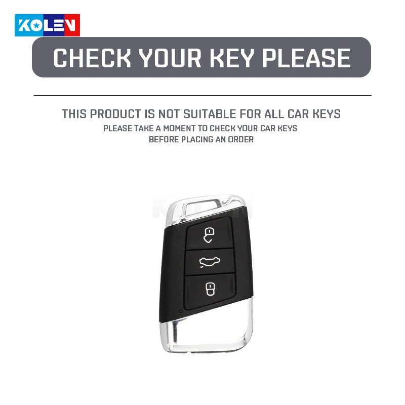 TPU Car Flip Key Case Cover Shell For VW Volkswagen Passat B8 Tiguan Magotan Golf For Skoda Kodiaq Superb A7 Keyless Accessories