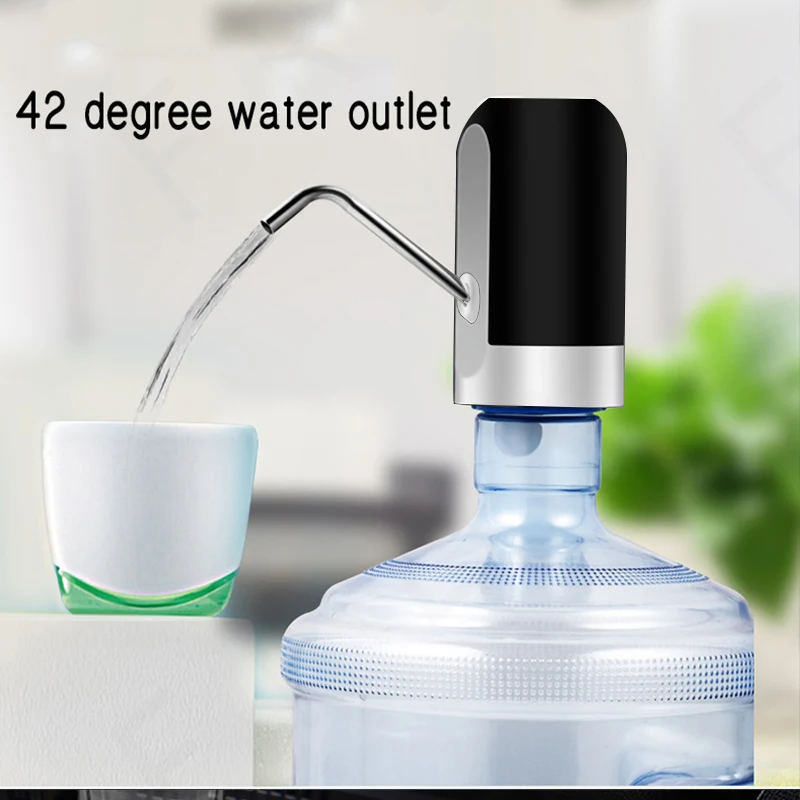Wireless Electric water dispenser Barreled Water Pump USB Rechargeable Mini Portable Fast Water Automatic Dispenser Simple Barrel Type Pumpin