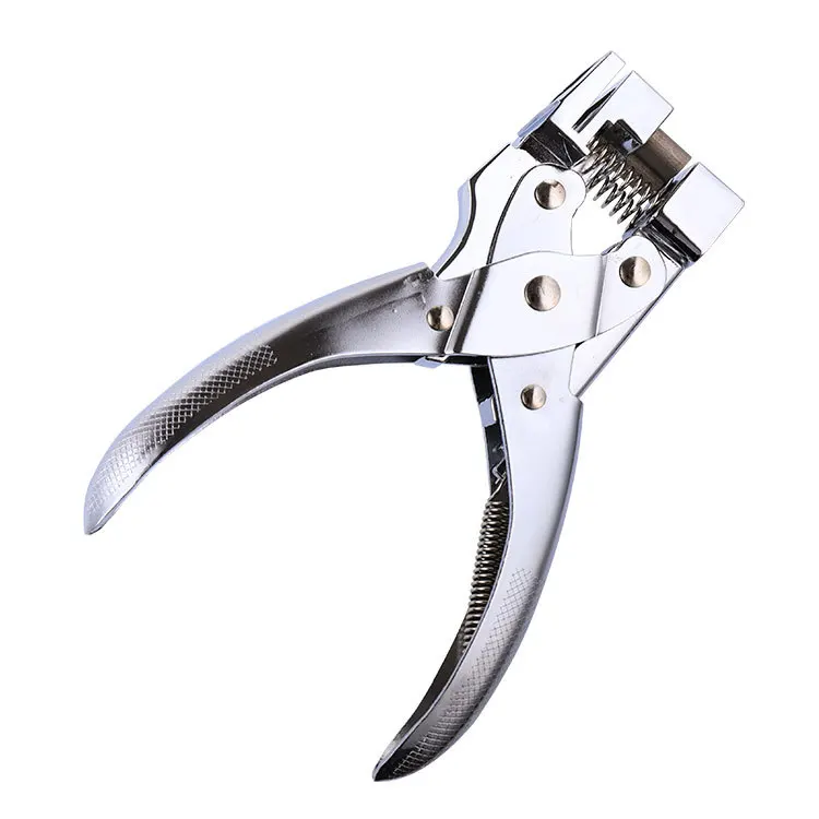 Paper cutter T shape hole punch slot cutter paper PVC card tag puncher pliers DIY punch tool office badge paperboard