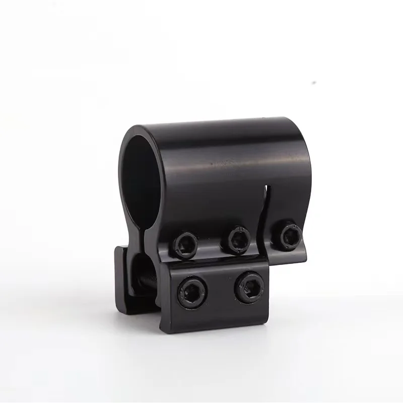 Rifle Scope Mount Ring Flashlight Scope Mount 3 Types 25.4mm Ring 20mm/11mm Weaver Picatinny Rail Mount for Flashlight Laser Sight Scope Metal Clamp Flashlight Holder