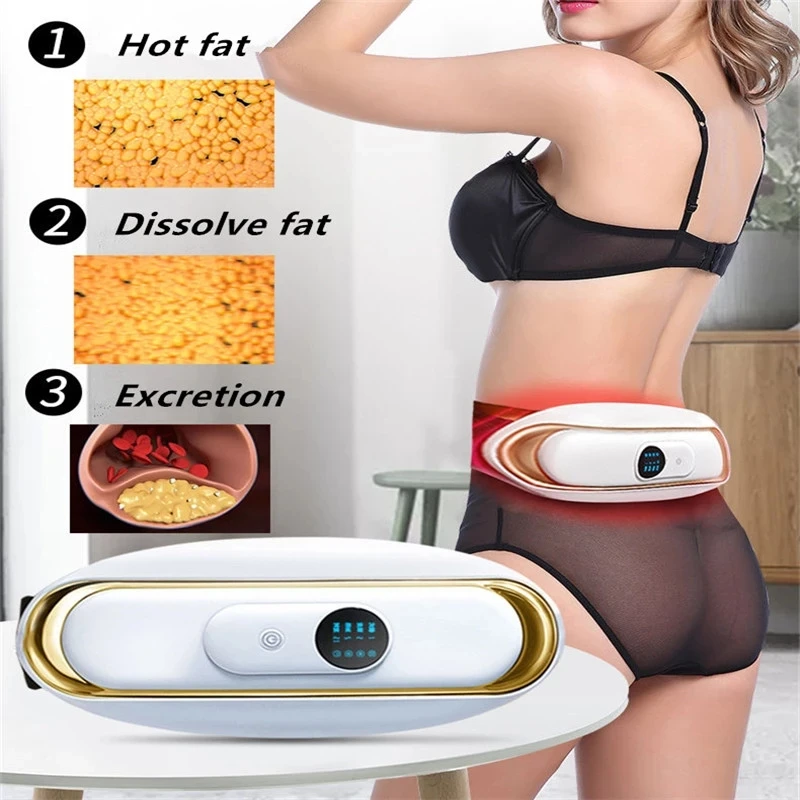 Cellulite Massager Body Massager Slimming Back Electric Losing Weight Belly Slimming Belt Fat Burning Abdominal Massage
