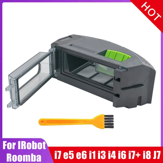 Contenedor de polvo para IRobot Roomba I7, E5, E6, I1, I3, I4, I6, I7 + I8,  J7, piezas de accesorios de repuesto para aspiradora - AliExpress