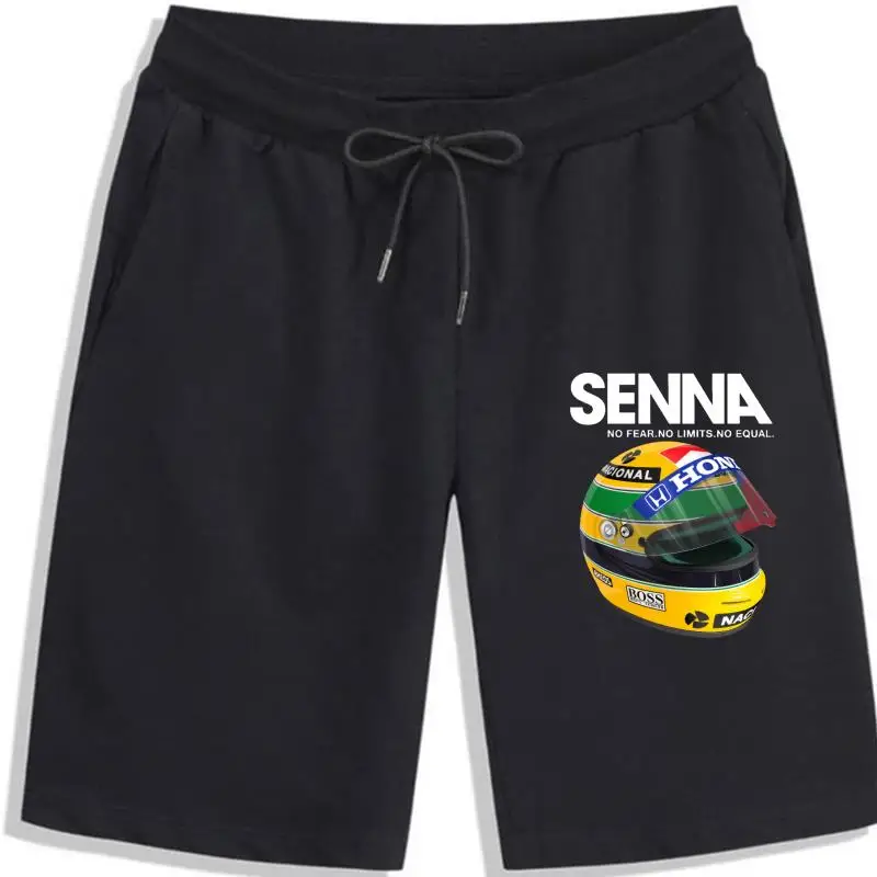 Pantaloncini Da Uomo 2020 Moda Uomo Ayrton Senna Casco Pantaloncini Per Uomo Pantaloncini 1 Auto Da Corsa Uomo Girocollo Estate Pantaloncini Da Uomo P