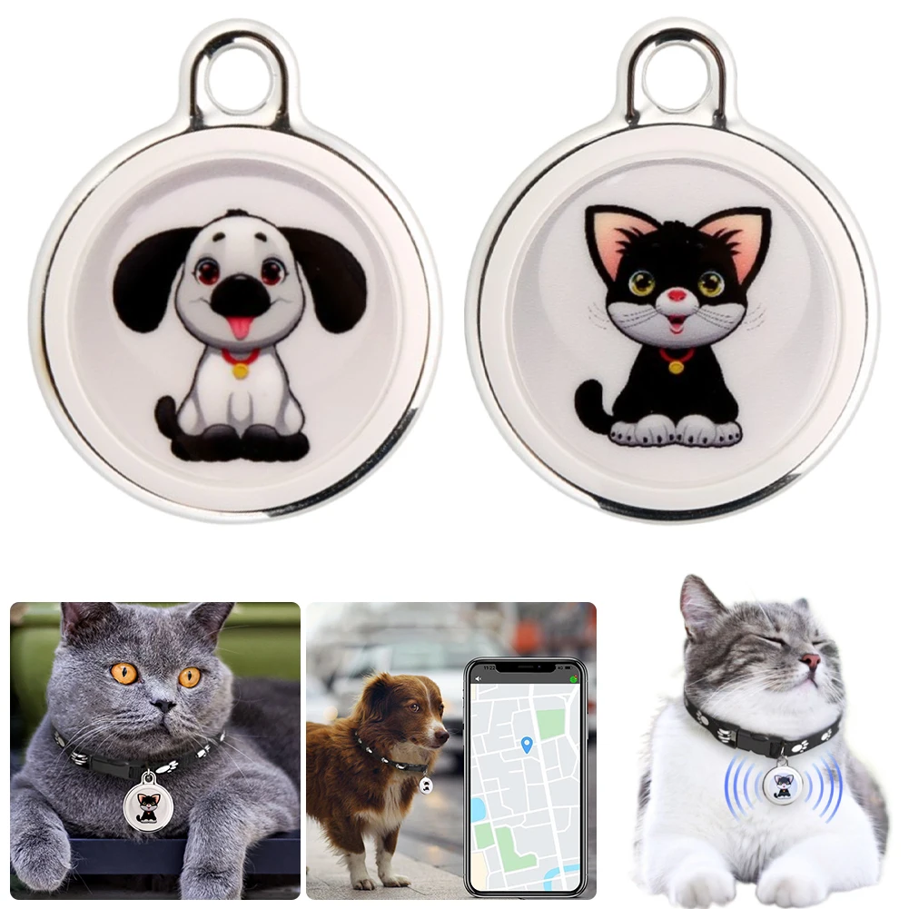 Smart Gps Tracker For Cats Dogs Long Distance Pets GPS Tracker Mini Waterproof Gps Collar For Android IOS Tracking Tool smart tracker animal tracking collar