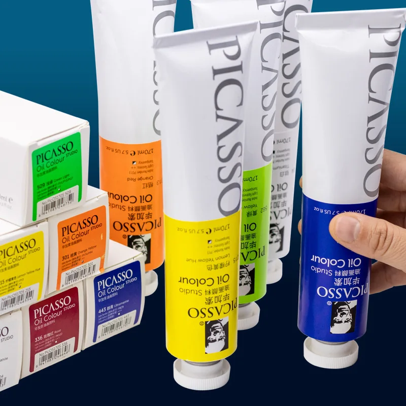 Oil Paint 50/170ML Large-capacity For Beginners Special Lightfastness Good Color Rich