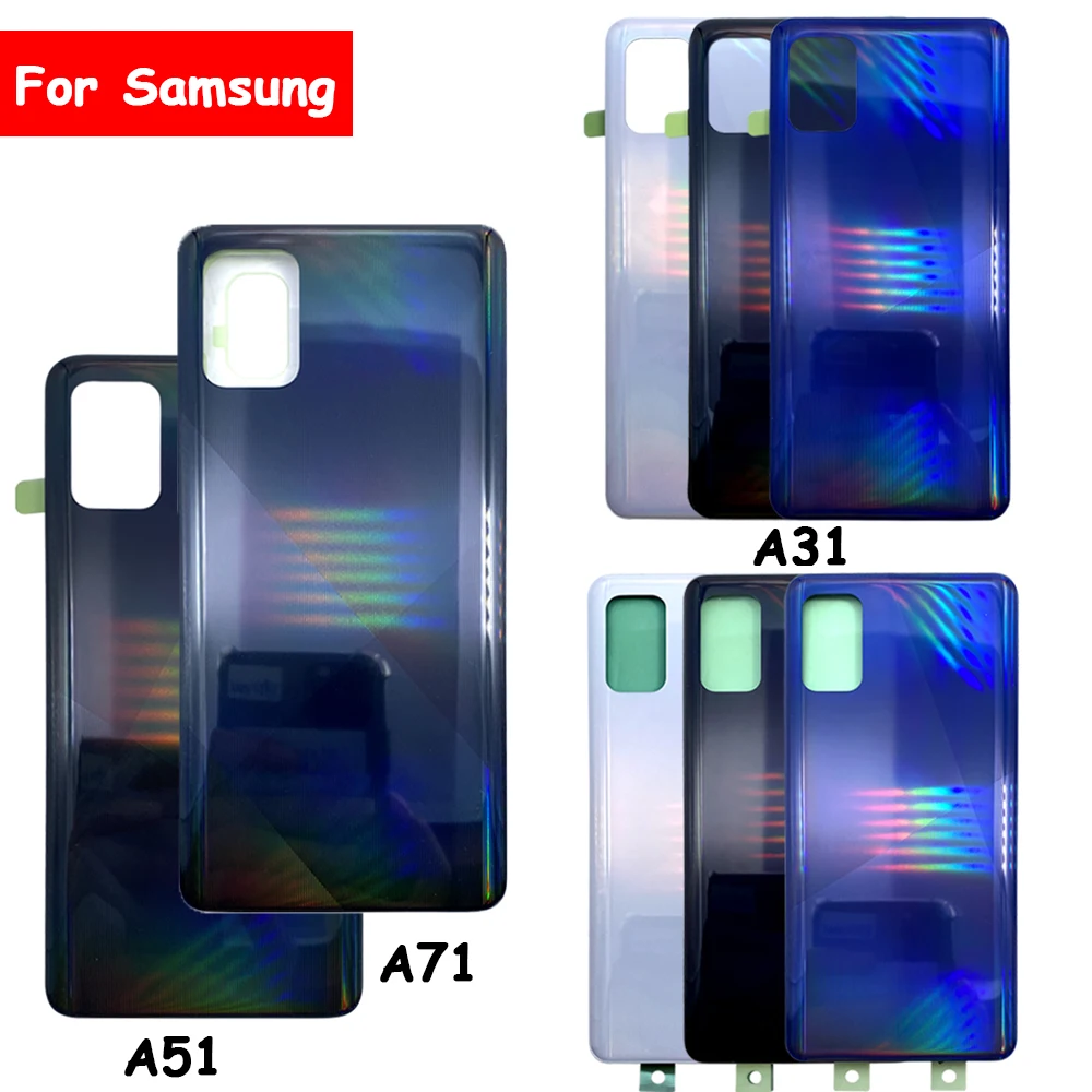 New Back Battery Cover For Samsung Galaxy A31 A41 A51 A71 Battery Cover
