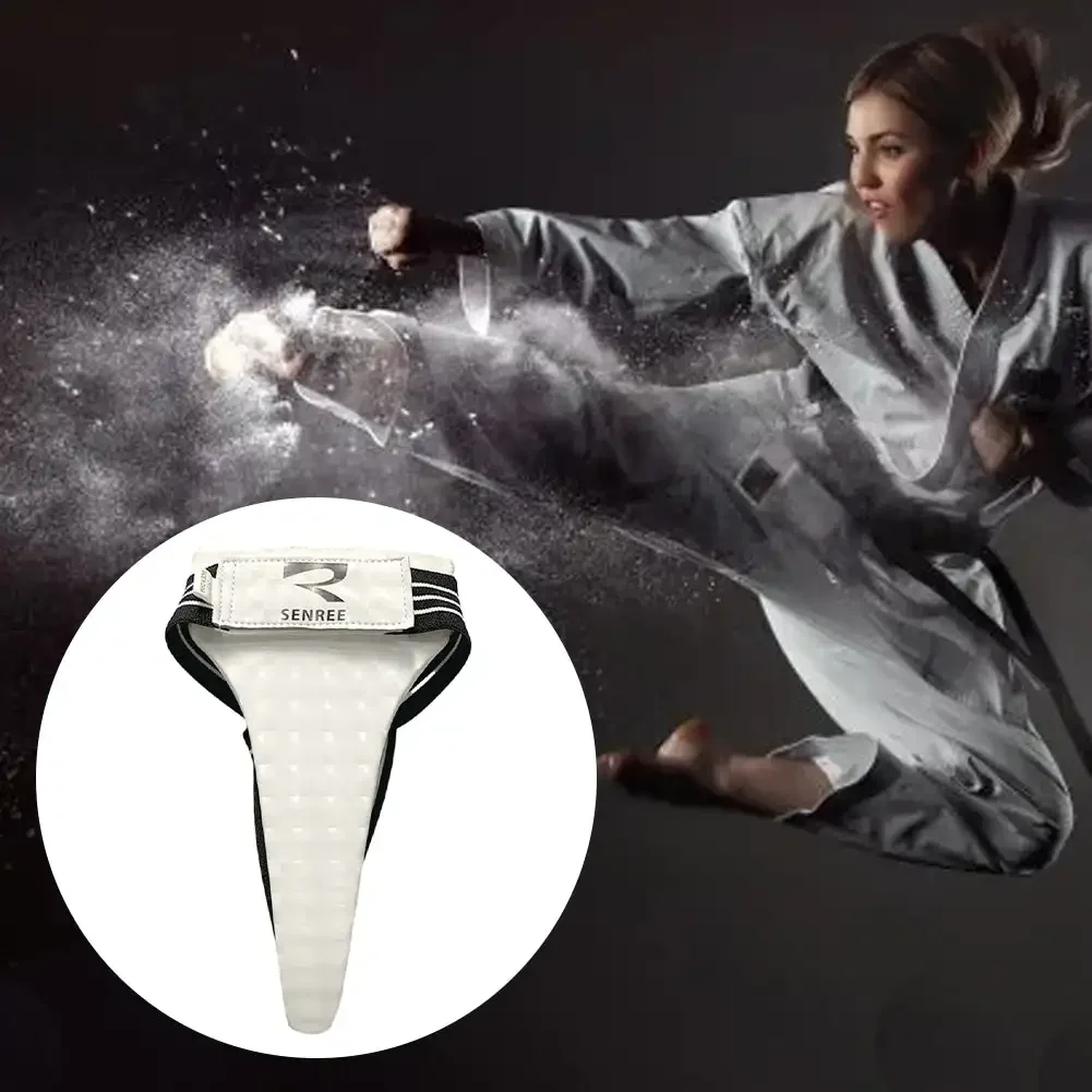 Female Taekwondo Abdominal and Groin Protector Guard Underwear Sports Fitness Thickened Three-Dimensional Crotch Protective Gear
