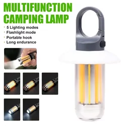Portable Heinast Camping Lantern with Rechargeable 5-Mode LED Lighting - YY-17 (1PCS)