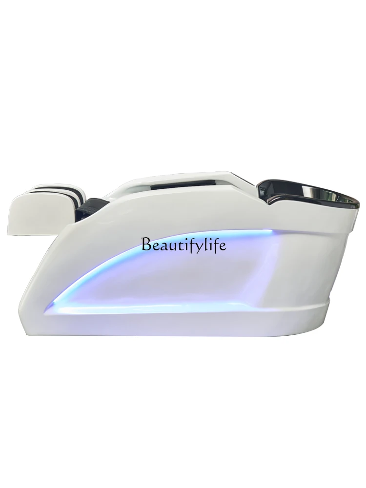 Intelligent Massage Shampoo Bed Automatic Massage Hair Saloon Dedicated Steaming Bed intelligent hair saloon dedicated electric massage shampoo bed automatic constant temperature water circulation fumigation