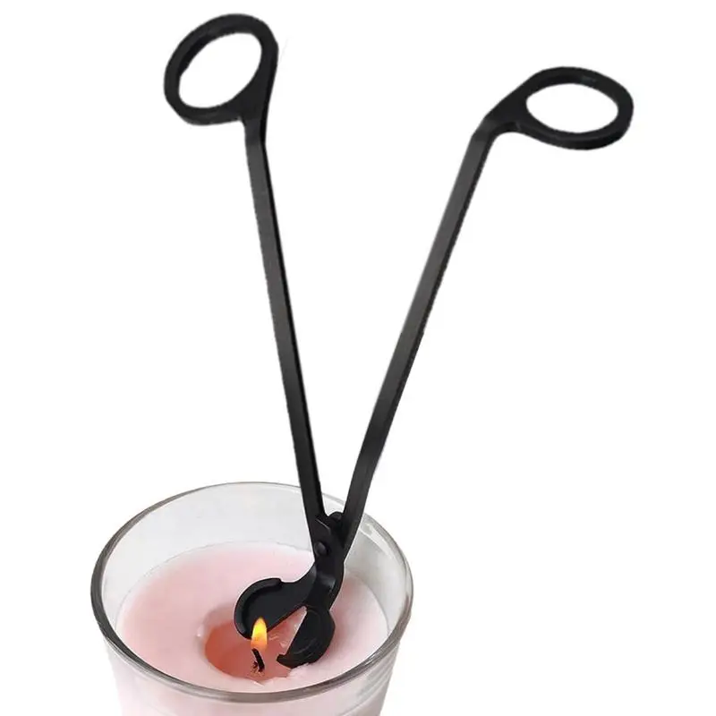20 cm ristoranti cene colore nero spegnitoio per candele accessorio per feste Ruikey casa in acciaio inox 