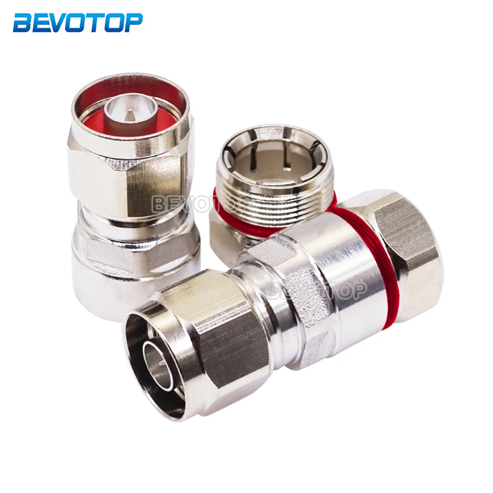 

1Pcs L16 N Male 1/2 Feeder Cable Connector 50-12 Hard Feeder RF Adapter High-Quality