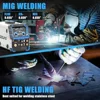 5-in-1 Welder Machine Plasma Cutter Combo with HF TIG Gas MIG Stick Welding 110/220V Dual Voltage Multi-functional Welding Tool 5