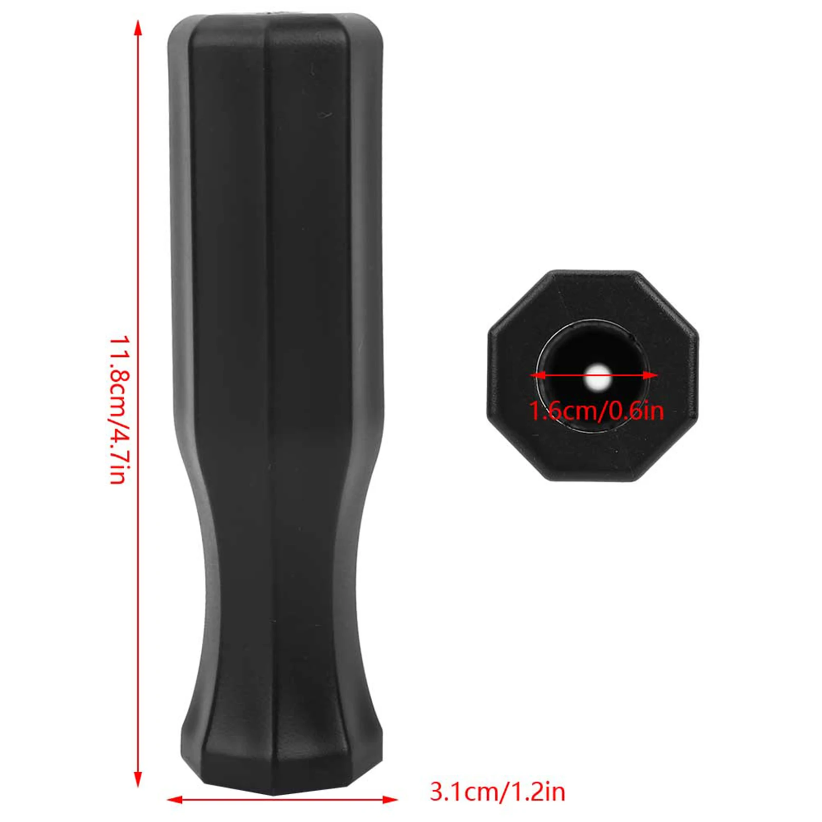 Rod Plastic Foosball Soccer Table Football Handle Grip Game Indoor Replacement 8Pcs