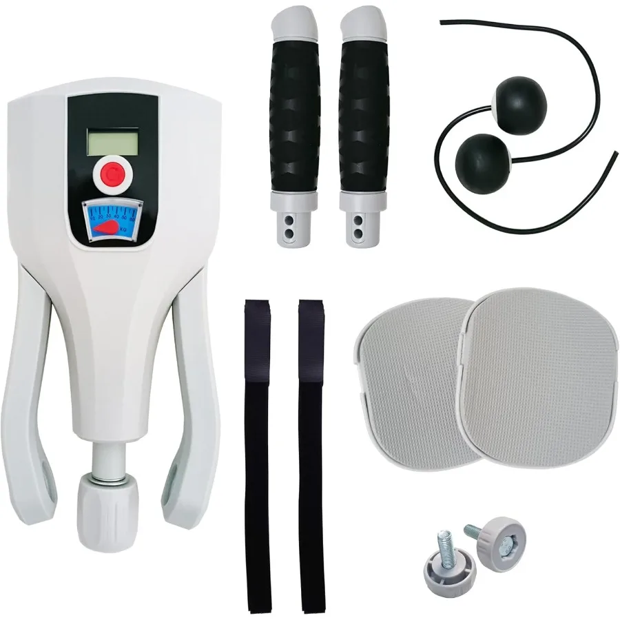 Adjustable Resistance Thigh Exerciser 0-132 lbs, Kegel Exerciser, Postpartum Pelvic Floor Muscle Training, Thigh Toning Exercise