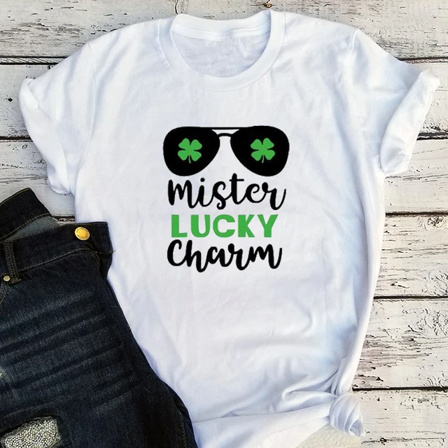 Lucky Graphic T Shirts Women 2022 St Patricks Day Shirt St Pattys Day Clothing  Women Casual Vintage Graphic Tees Green XL - AliExpress