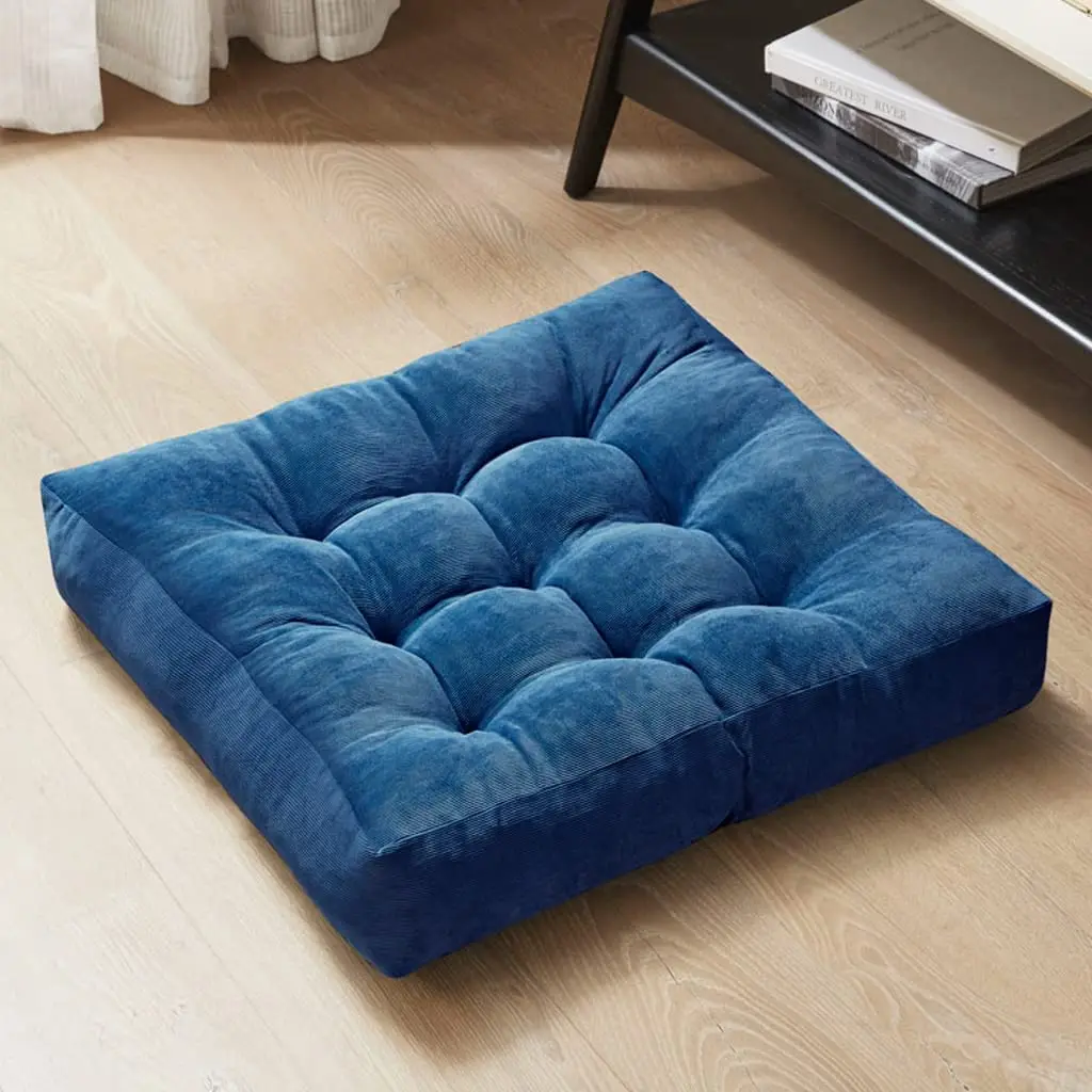 Square Floor Cushion Thickened Floor Seat Pillow Meditation Tatami