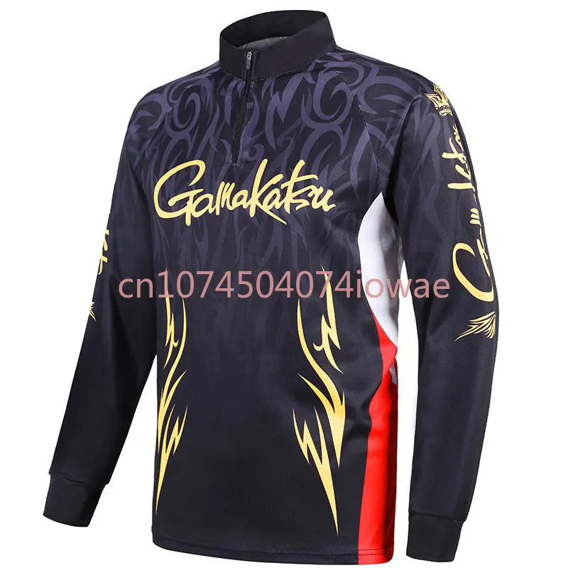 

Men Anti-uv Fishing Clothing Spring Autumn Men Long Sleeve Outdoor Cycling Shirts Quick Dry Breathable Fishing Jerseys