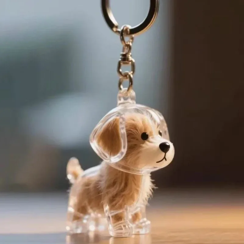 Transparent Dog Hair Storage Container Adorable Pet Keepsake Capsule Pendant thumbnail 3