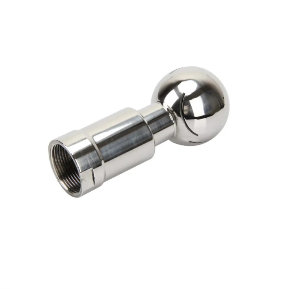 

3/8'' 1/2'' 3/4'' 1'' BSP Female Thread 304 Stainless Steel Sanitary CIP Tank Cleaning Ball Rotating Spray Ball